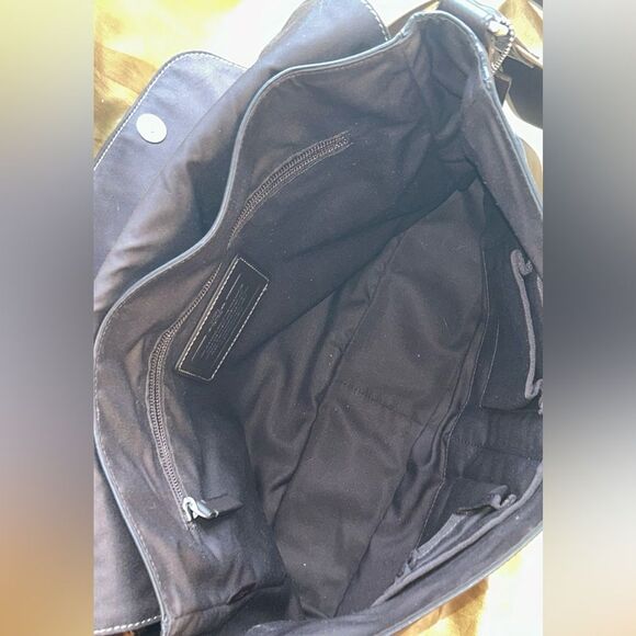 Coach large messenger bag. Chocolate leather. Like new. No call outs. - Picture 12 of 13